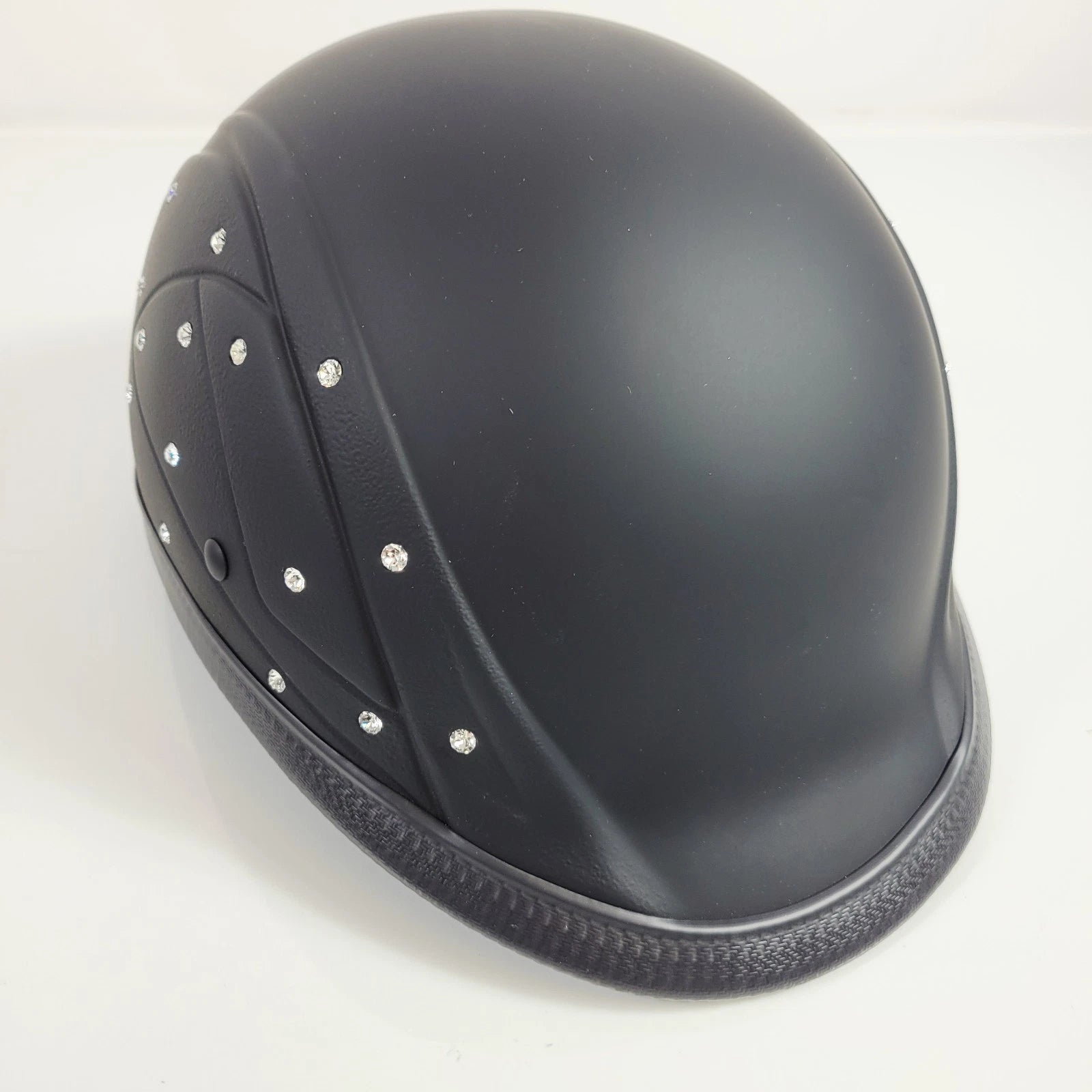 Swarovski Diamond Half Helmet for Women (Size XS)