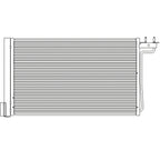 Replacement A/C Condenser for 2015–2018 Ford Focus