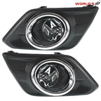 Chrome Lens Fog Light Driving Lamp Set for Nissan Rogue (2014–2016)