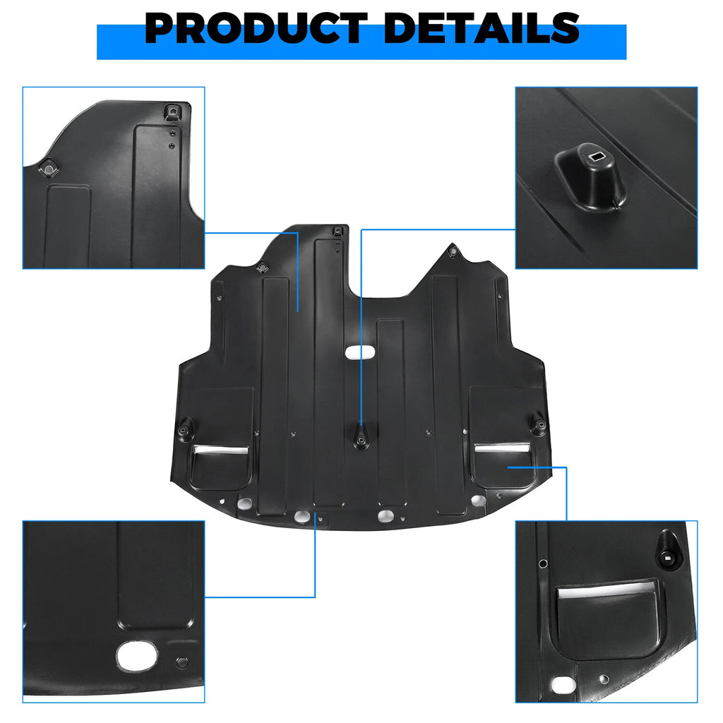 Front Engine Splash Shield Radiator Cover for Hyundai Elantra Sedan (2014–2016)