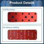 Footrest Pedals Cover for Subaru Forester (2003–2005) Aluminum Alloy Red