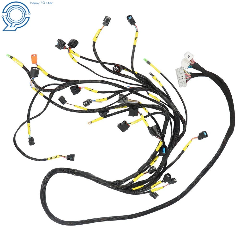K-Series Tucked Engine Harness for Honda Acura Integra CRX EK EG (1990–2001)