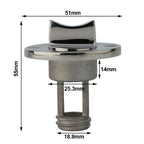 Boat Bung 1 Piece 25MM 316 Stainless Steel Drain Bung Tool
