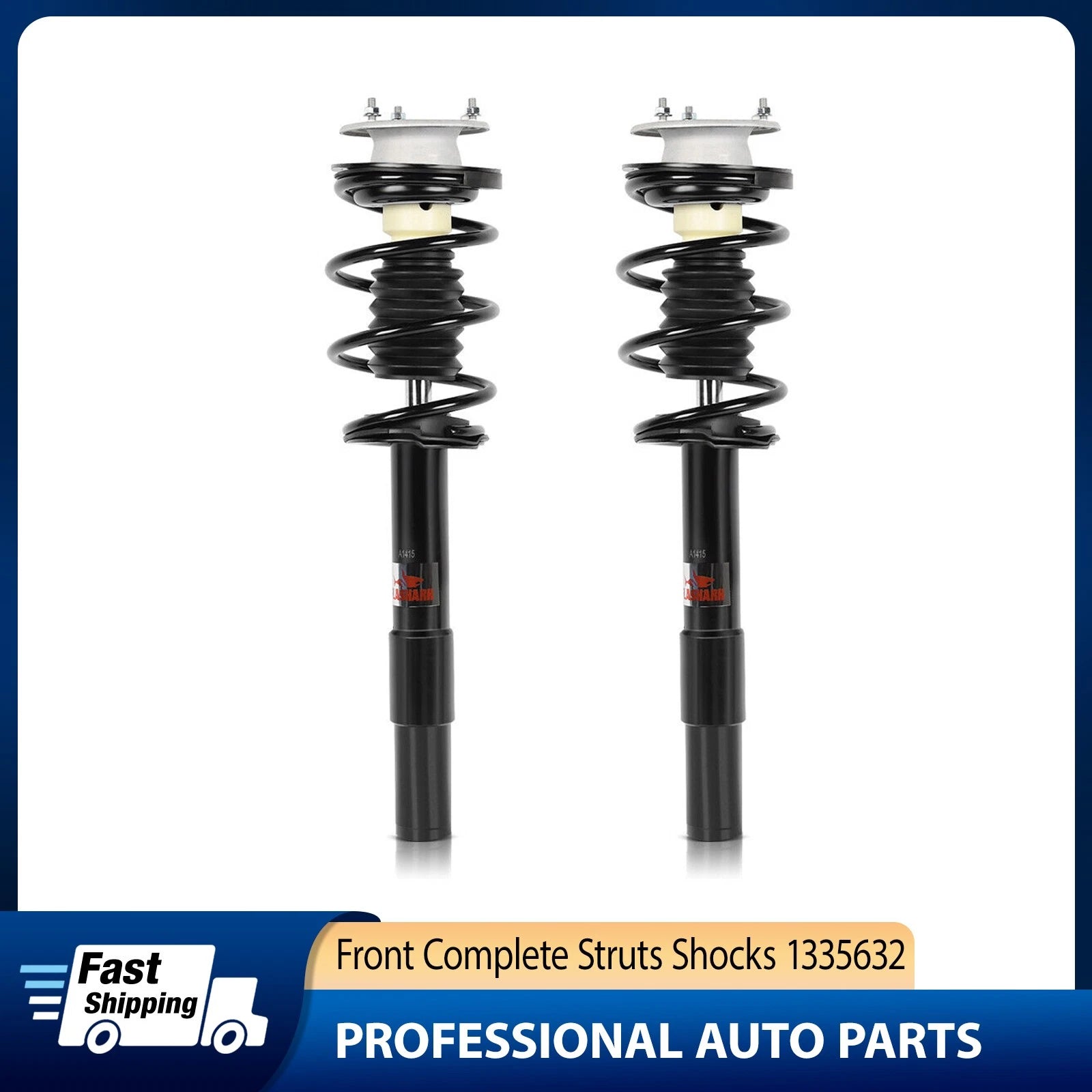 Front Complete Struts & Coil Spring Assembly for BMW 525i 528i 530i 535i (2004–2007)