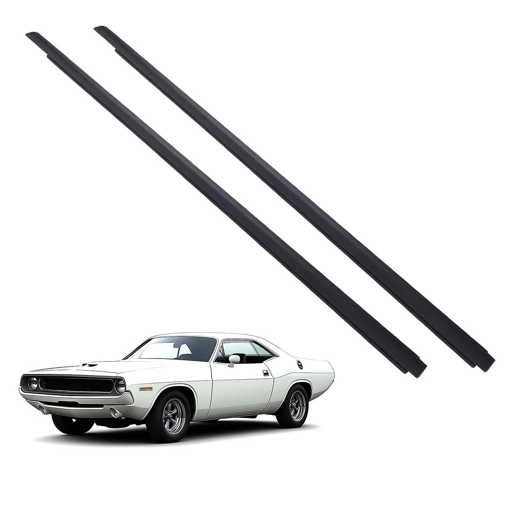 2X Door Outer Window Belt Molding Kit for Dodge Challenger (2008–2017)