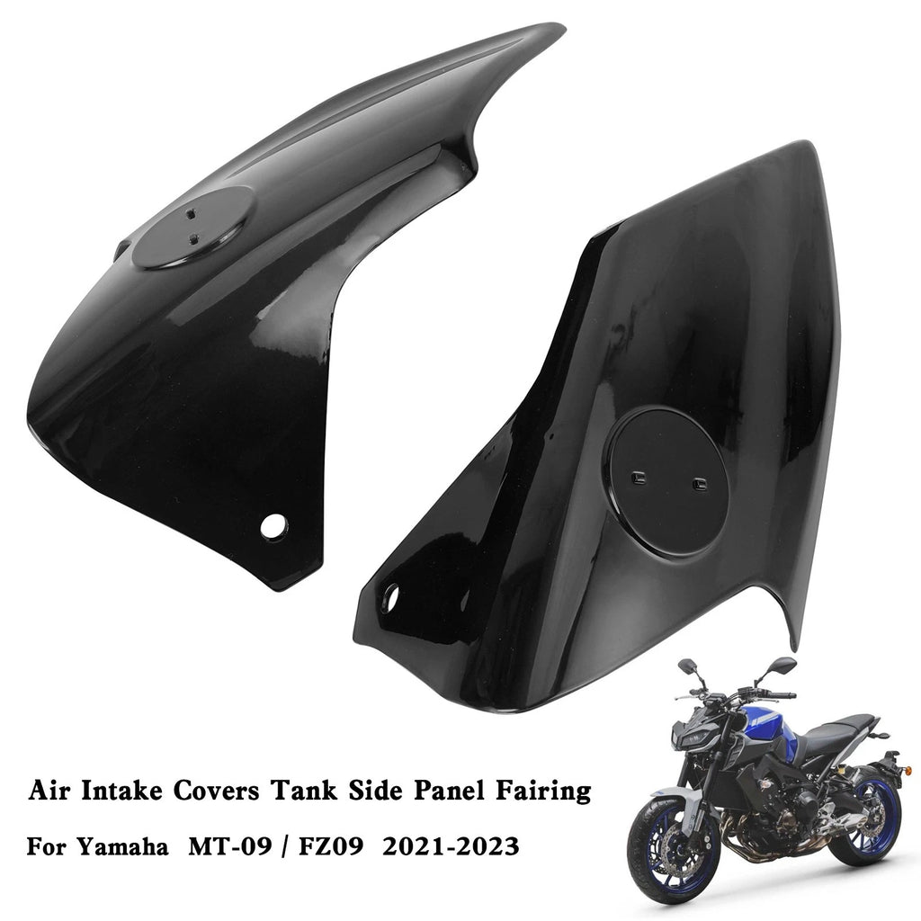 Air Intake Covers Tank Side Panel Fairing for Yamaha MT-09 FZ09 (2021–2023)