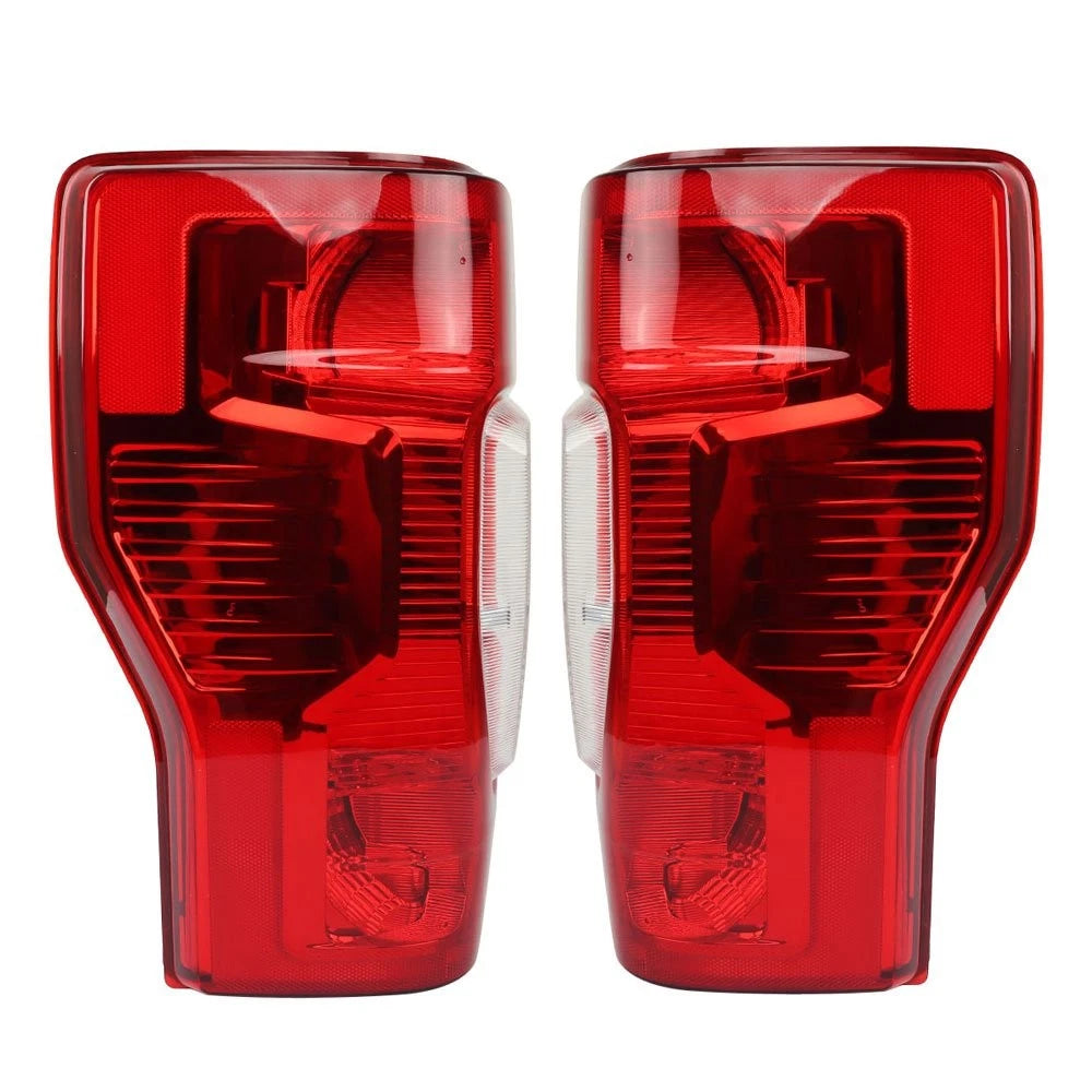 Set of 2 Rear Tail Lights for Ford F250 F350 (2020–2022) Red