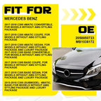 Fog Light Cover for Mercedes Benz C300 (2015–2018) Front Left Side Primed