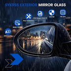 Heated LH Driver Side Mirror Glass for Ford F-150 (2015-2021)