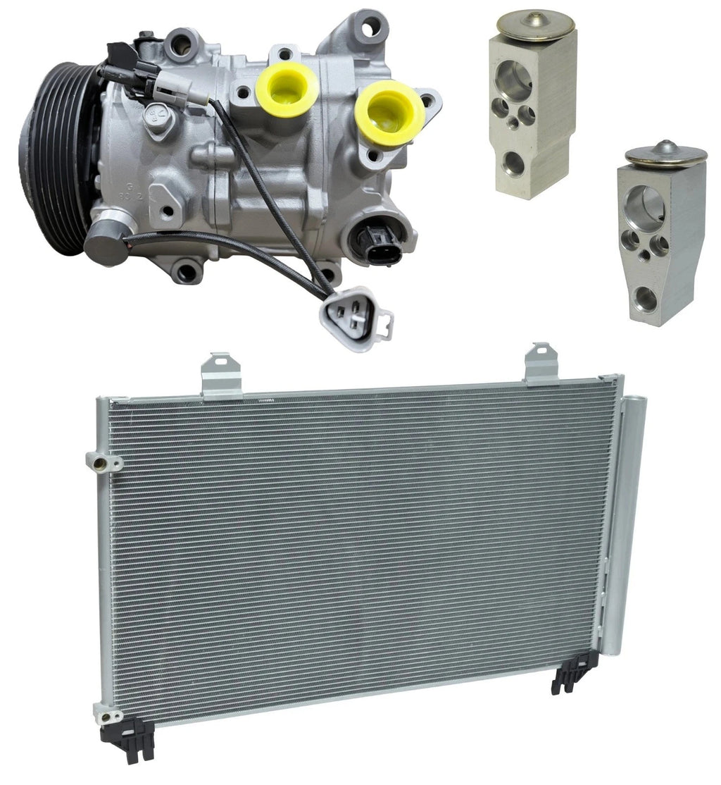 A/C Compressor Kit With Condenser for Toyota Sienna 3.5L (2018–2020)