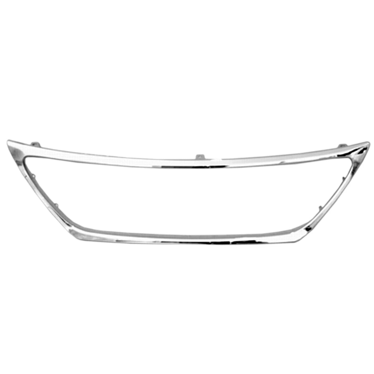 Replacement Chrome Plastic Outer Grille Molding For 2007-2009 Lexus LS460