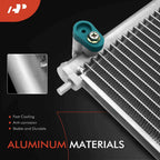 A/C Condenser with Receiver Drier for Toyota Corolla Matrix Scion xB (2008–2010)