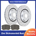 Front Brake Rotors with Ceramic Pads for Lexus RX350 (2007–2019)