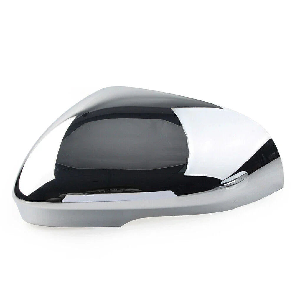 Left Side Rear View Mirror Cover Cap Chrome for Jaguar XF XFR XJ (2008-2015)