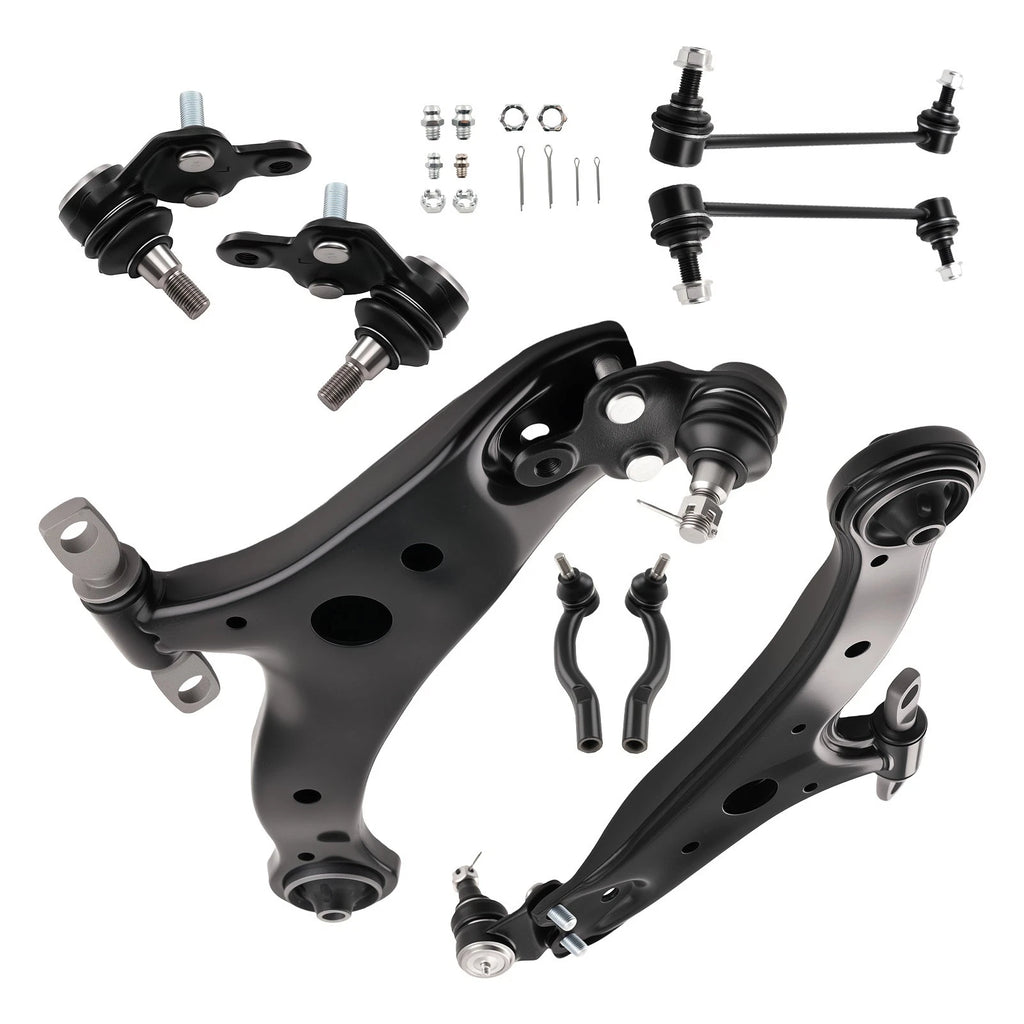 Set of 8 Front Lower Control Arm Ball Joints for Toyota Camry (2007–2011)