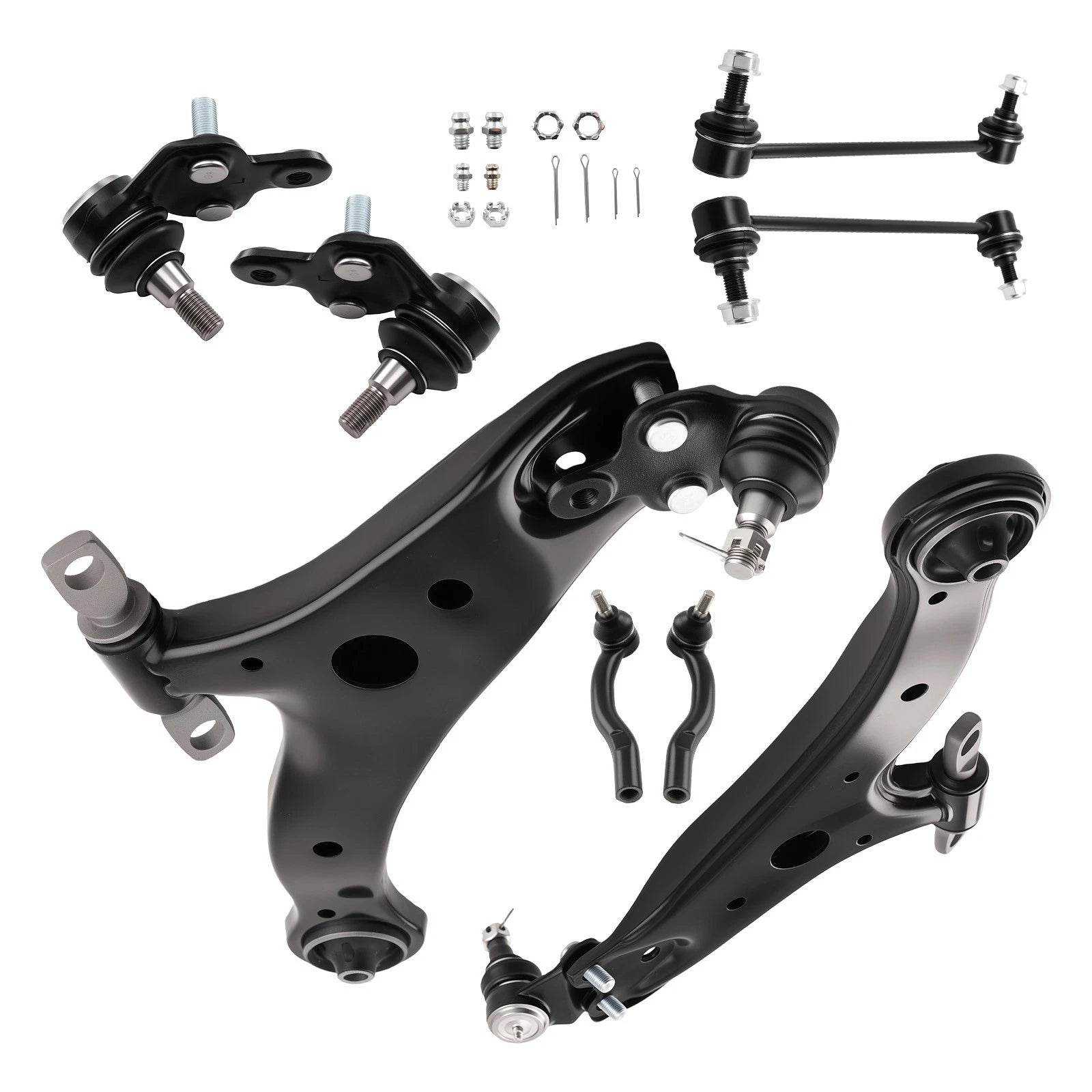 Set of 8 Front Lower Control Arm Ball Joints for Toyota Camry (2007–2011)