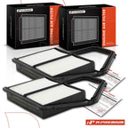 2X Engine Air Filter for Honda Civic Acura EL (2001–2005) 1.7L Rigid Panel