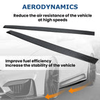 Carbon Fiber Side Skirts Panel Extension for BMW F82 F83 M4 (2015–2020)