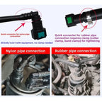 Fuel Quick Connect Fitting Set of 3 for 6mm Nylon Tube 8mm Rubber Hose