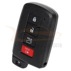 2X Key Entry Remote Fob for Toyota RAV4 (2013–2018) 4 Buttons