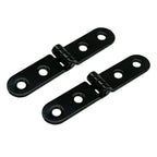 Rounded Corner Hinge for - 180-Degree Rotation, Pre-Drilled Holes