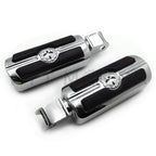 Custom Skull Footpegs for Honda Stateline Shadow VTX1300C VTX1800C VTX1800F (2010–2015)