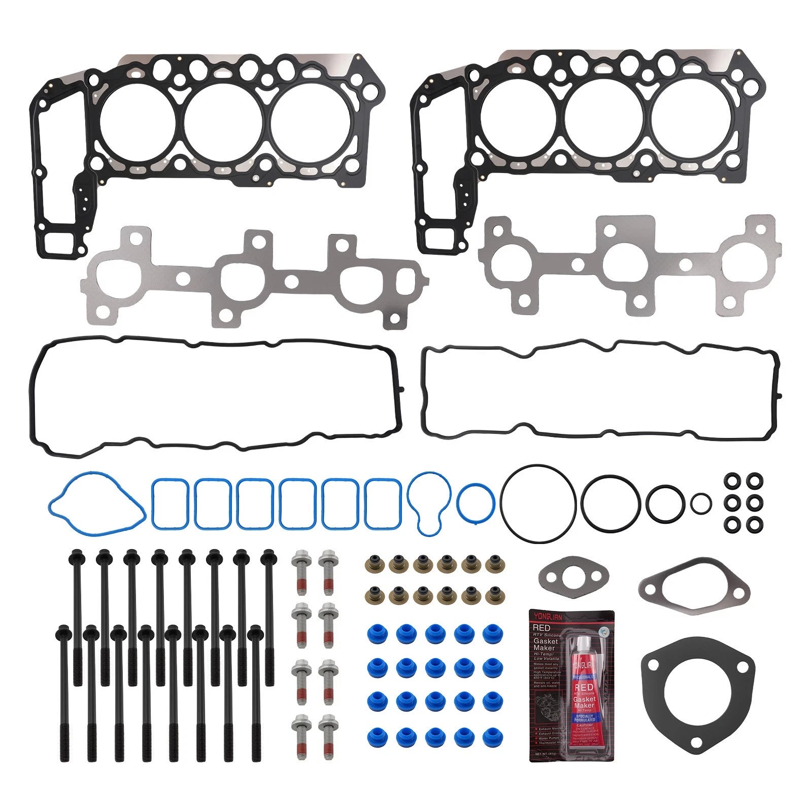 Head Gasket Bolts Set for Dodge Dakota Durango 3.7L V6 (2005–2010)