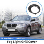 1 Pc Fog Light Grill for BMW X3 (2007–2010) No. 51113423789 Black