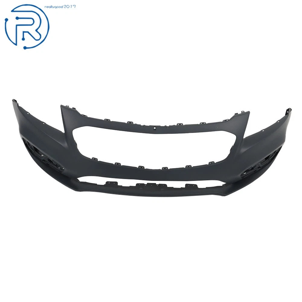 Front Upper Bumper Cover for Chevy Cruze (2015-2016) Primed Black