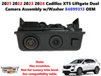 Rear Camera View with Washer for Cadillac XT5 (2020–2025) 84899313