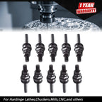 10pcs Adjustable Threaded Stop Collet for Lathes