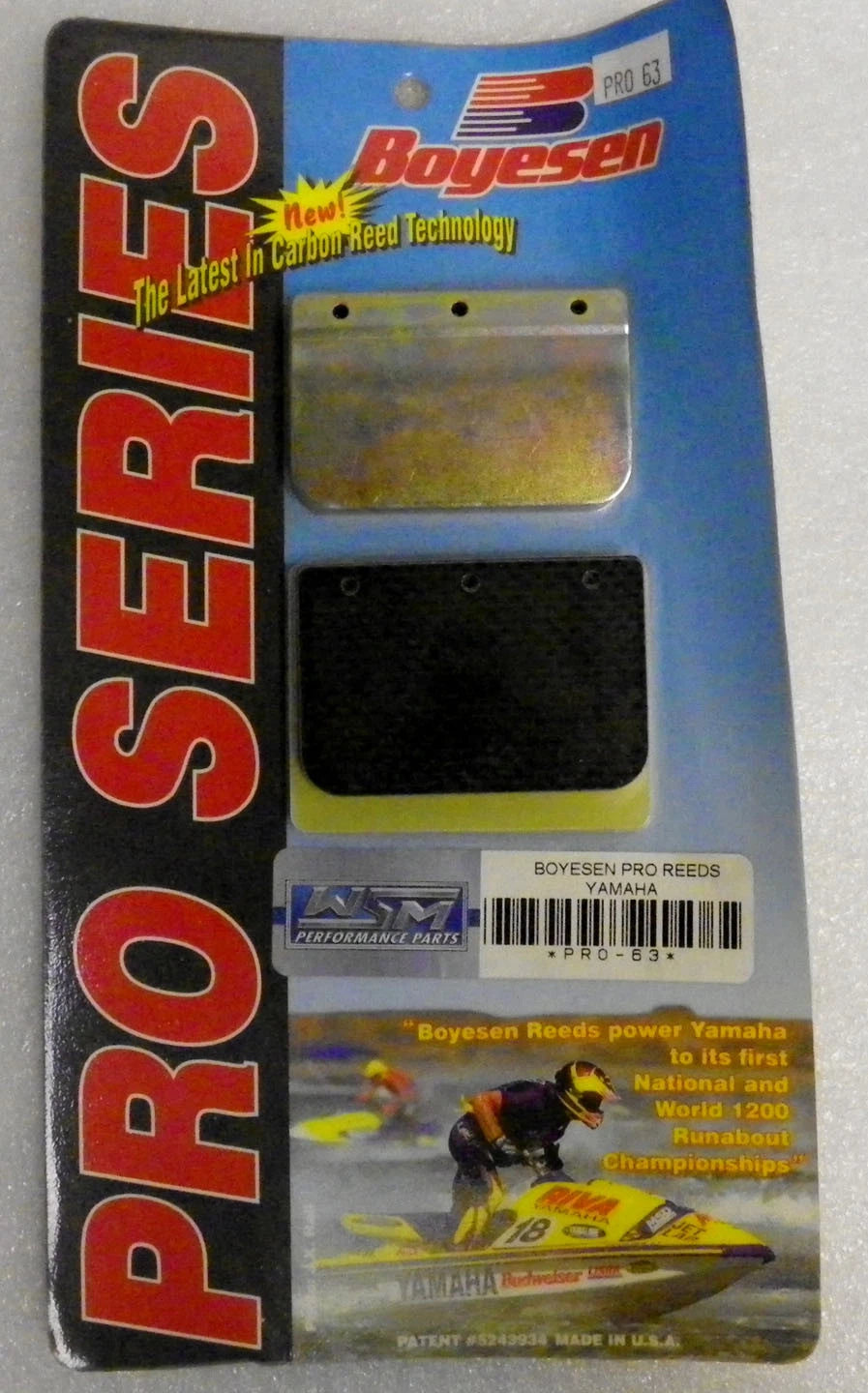 Pro Reeds for Boyesen Tiger Shark 900-1100 (1990–1999) PRO-63