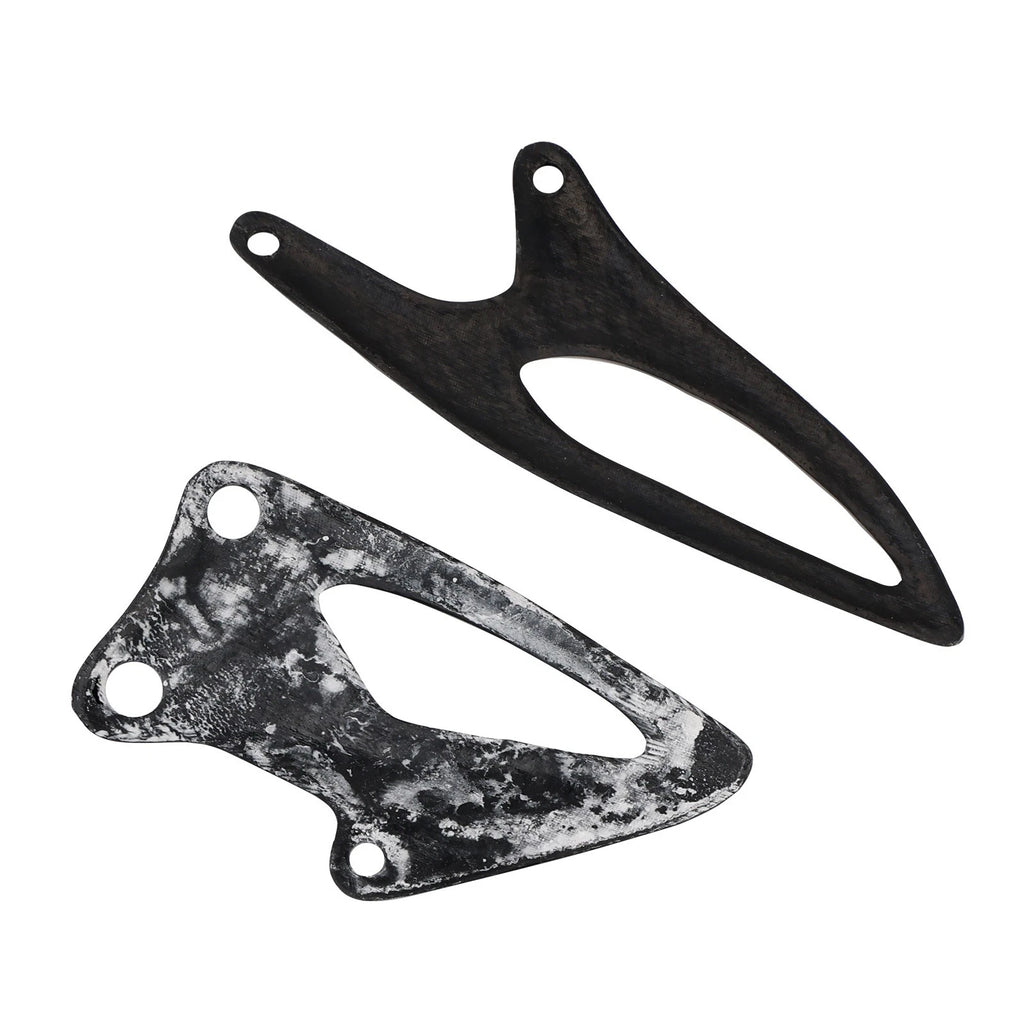Real Carbon Fiber Foot Protection Board for Yamaha YZF R1 R1M (2020–2025)
