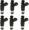 6PCS Fuel Injector 16600-5L700 for Infiniti FX35 G35 QX4 (2003–2008)