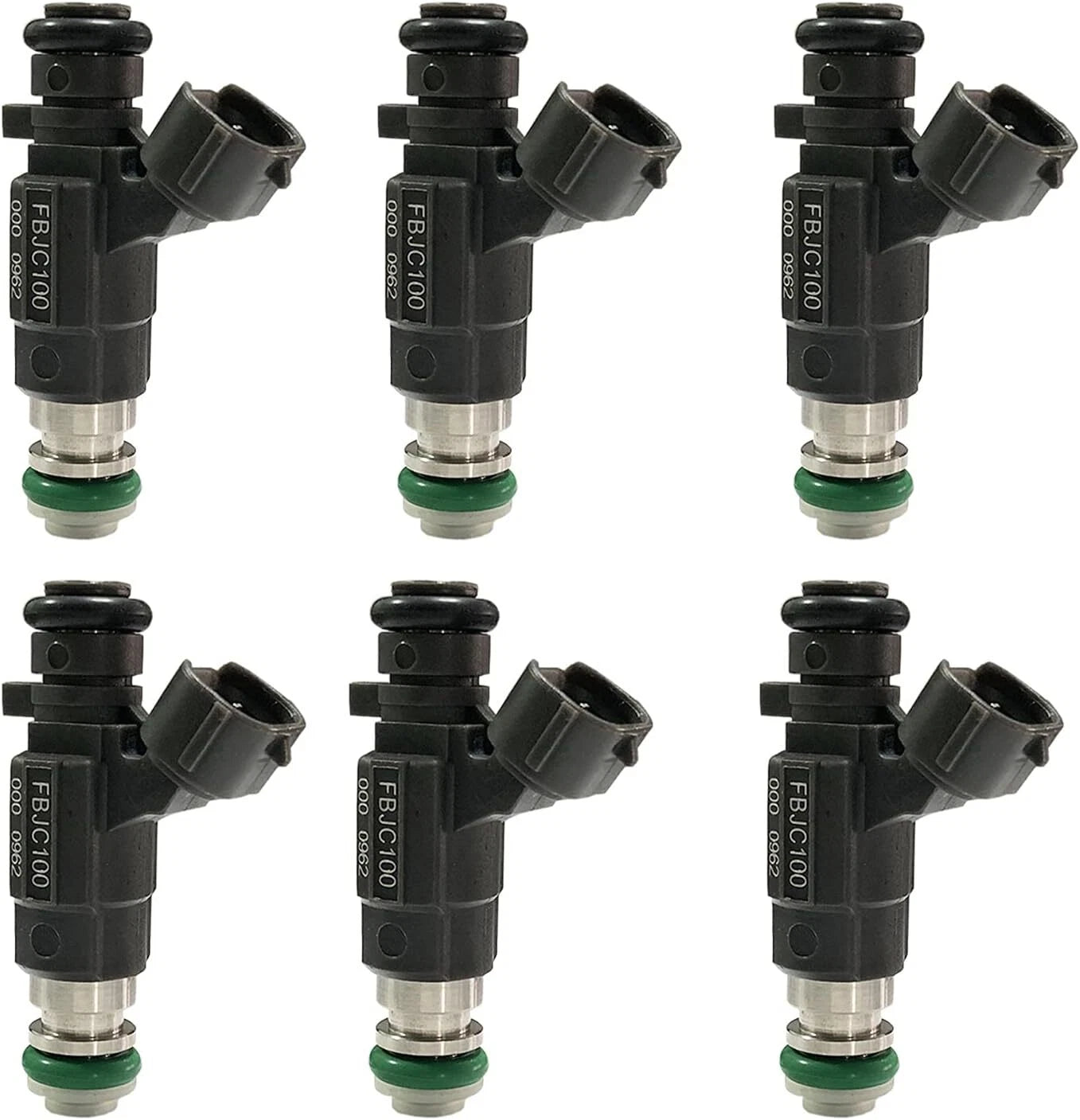6PCS Fuel Injector 16600-5L700 for Infiniti FX35 G35 QX4 (2003–2008)