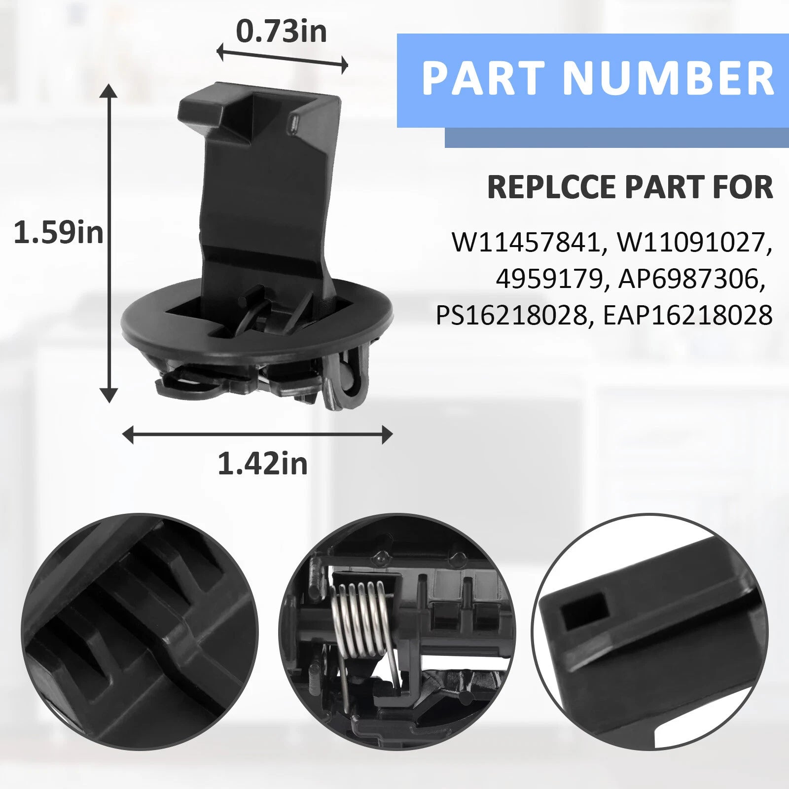 Door Strike for Whirlpool Maytag (W11457841)