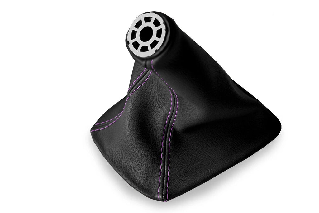 Leather Shift Boot Cover for Toyota Celica (2000–2005) - Purple Stitch
