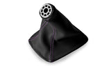 Leather Shift Boot Cover for Toyota Celica (2000–2005) - Purple Stitch