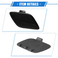 Tow Hook Eye Hole Cover Cap Plastic Black Front Right for BMW E93 (2007 - 2010)
