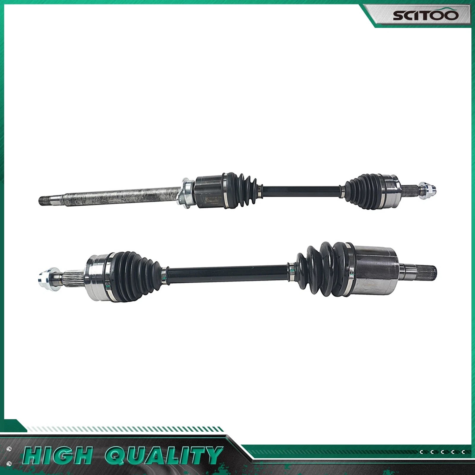 Set of 2 CV Axles for Dodge Dart 2013–2016 2.4L 2.0L Automatic Trans