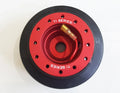 Red Aluminium Boss Kit Steering Adapter for Toyota Corolla, Corona, Hilux (88-05)
