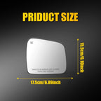 Heated Mirror Glass for Jeep Grand Cherokee Dodge Durango (2011–2022)
