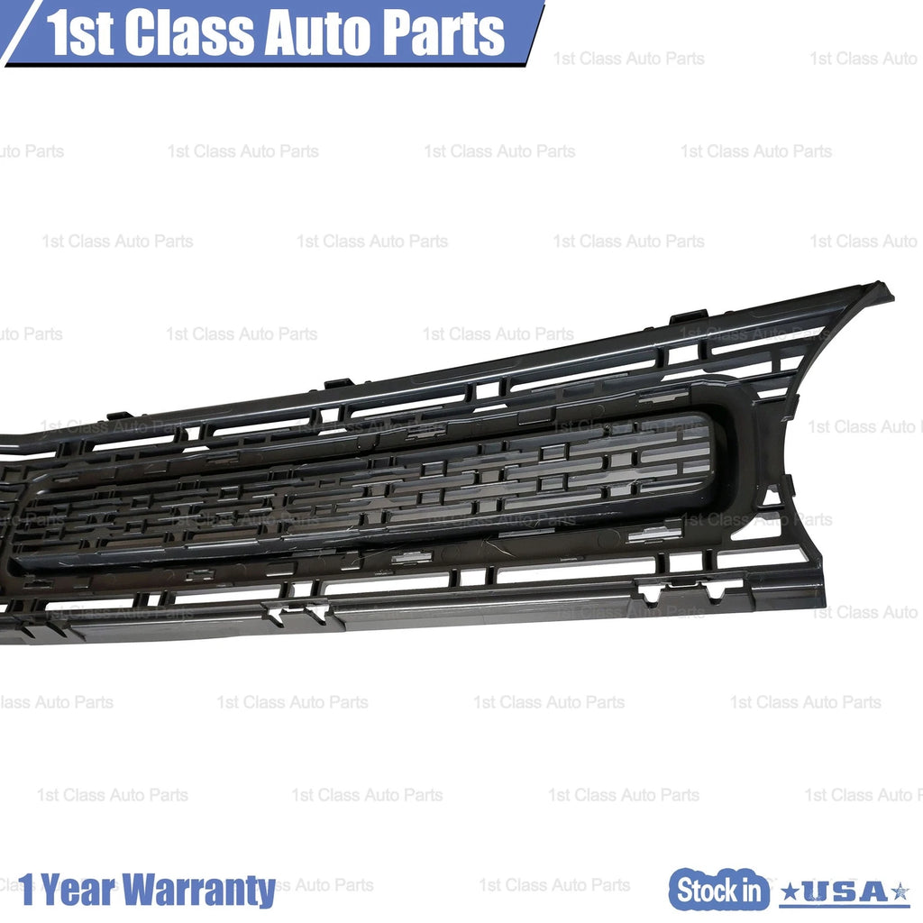 Front Bumper Grille for Dodge Challenger (2015-2023) Black Plastic