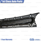 Front Bumper Grille for Dodge Challenger (2015-2023) Black Plastic