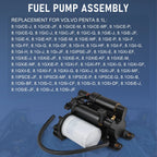 Fuel Pump Assembly for Volvo Penta 8.1L Stern Drive (2000–2023)