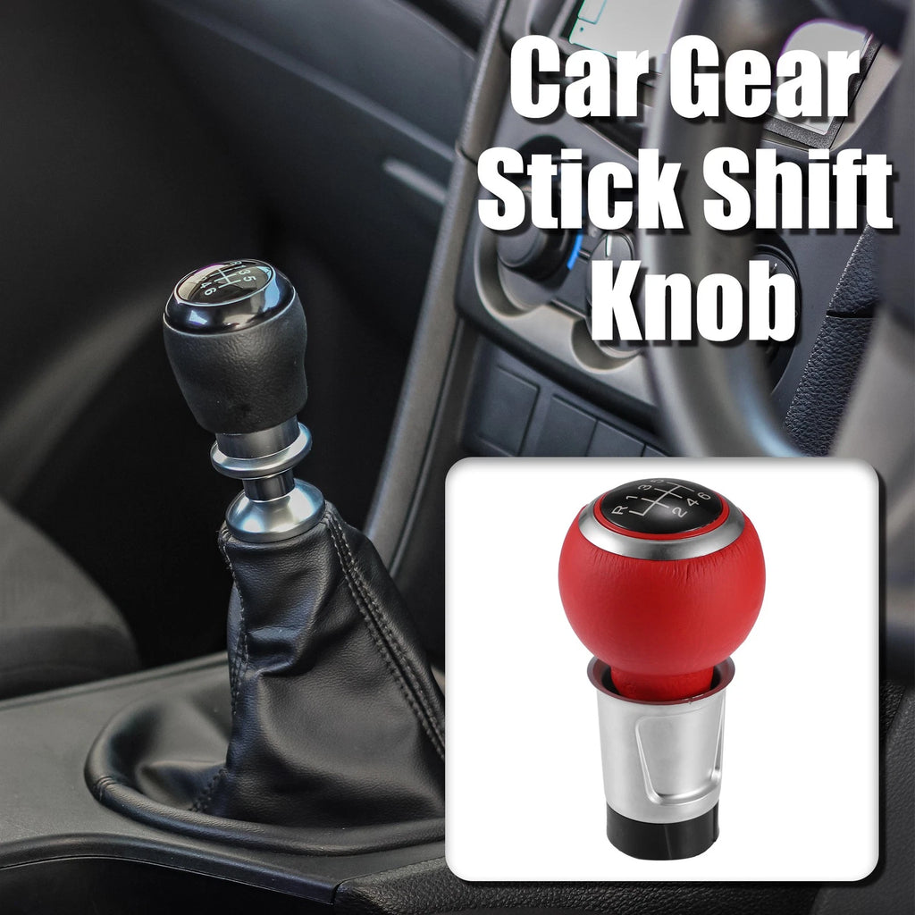 6 Speed Gear Shift Knob for Audi A4 S4 B8 8K A5 8T Q5 8R Line Red