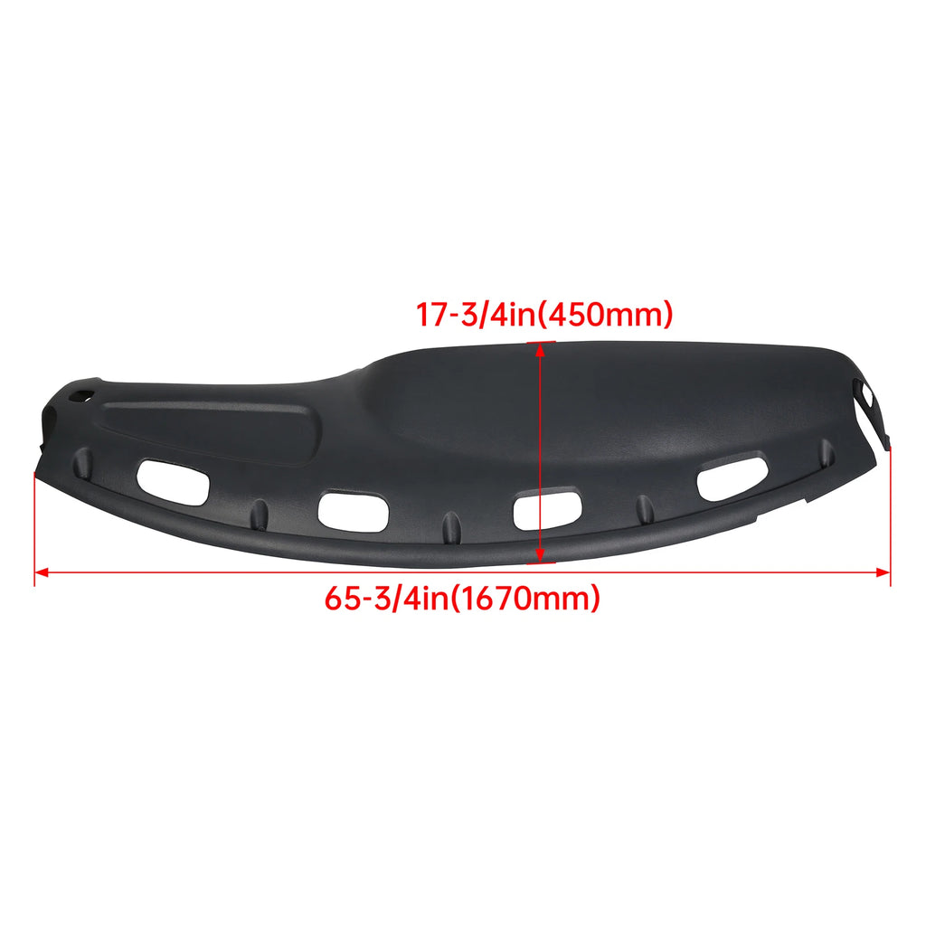Dash Cover for Dodge Ram 1500 2500 3500 (1998-2002) Dark Grey