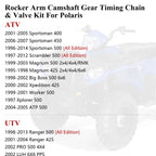 Camshaft Timing Chain Rocker Arm + Valve Kit for Polaris Scrambler 500 (1997–2012)