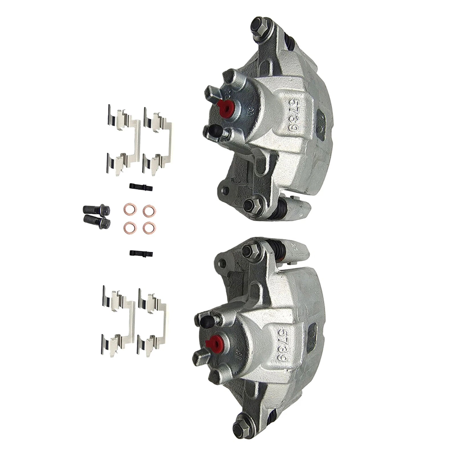 2X Front Brake Calipers w/ Bracket for Mitsubishi Lancer Outlander RVR