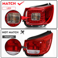 LED Tail Light Assembly for Chevy Malibu LTZ (2013–2015) Right Side